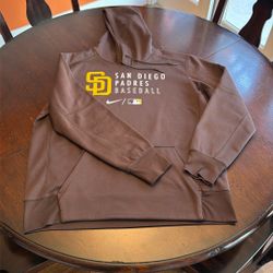 San Diego Padres Merch - Official Dugout Sweatshirt - XL
