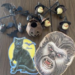 Vintage Halloween Decorations
