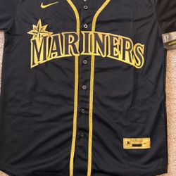 Mariners Black And Gold Jersey