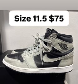 Jordan 1s shadow size 11.5