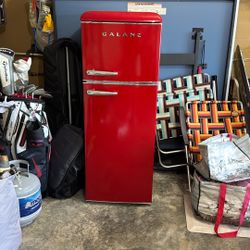 Galanz Retro Top freezer Refrigerator 