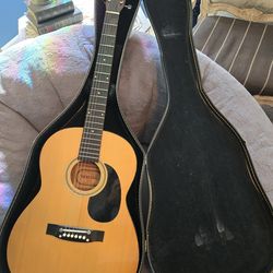 Vintage Hohner HGK296 Acoustic Guitar w/ Case