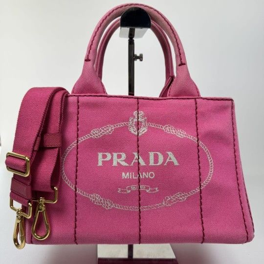 𝐏𝐑𝐀𝐃𝐀 Canapa 2way Shoulder Bag