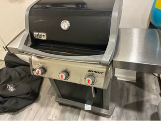 🔥 Weber Spirit 3-Burner Gas Grill – Great Condition 🔥