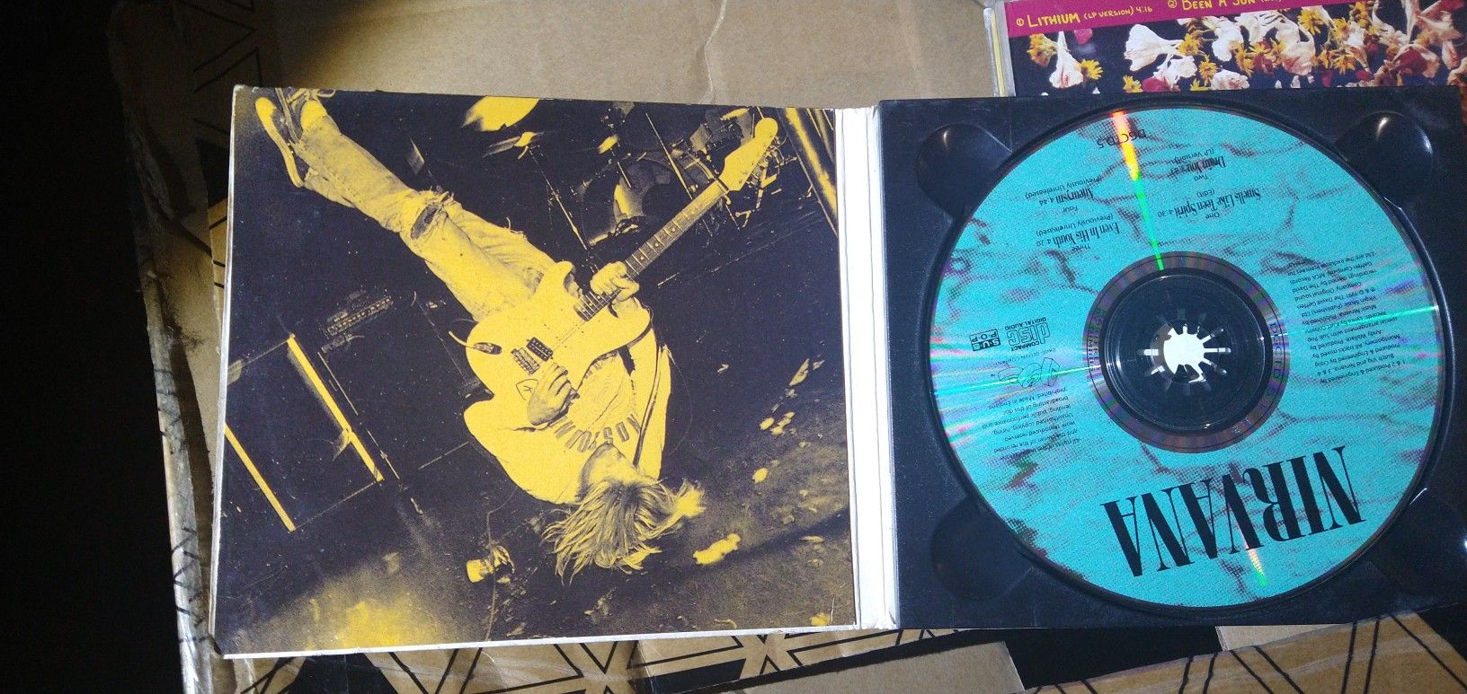 Nirvana UK import USA CD singles