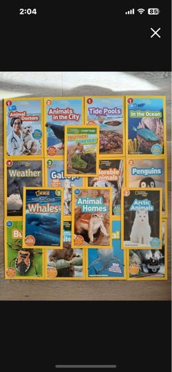 16 National Geographic Kids Children Non-fiction Animal Insect Sea Creature Storybook Story Book