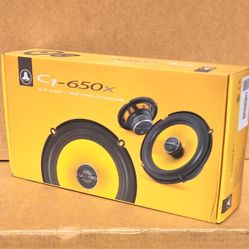 JL Audio Evolution C1 Car Speakers 1 Set 6 1/2  Inch 2-Way Coaxial Speaker System 225 Watts C1650x 🚨 Payment Options Available🚨 No Credit Needed 🚨 
