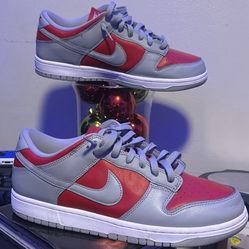 Nike Dunk Low, Red And Grey