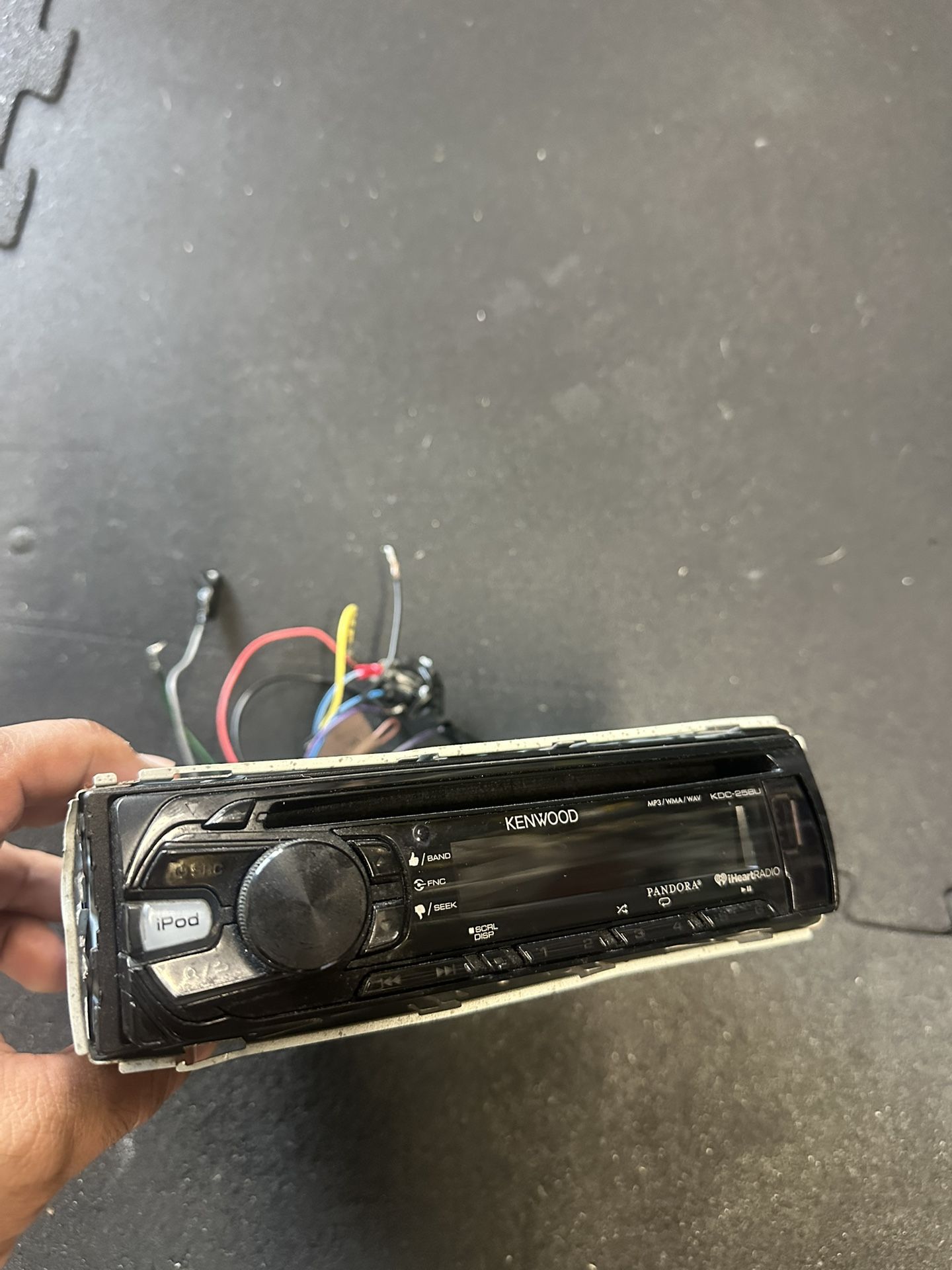 Kenwood Head Unit With Cd Player 