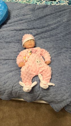 Full silicone baby doll that’s a girl