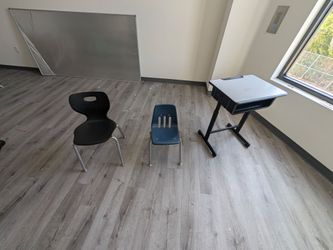 Student desks chairs