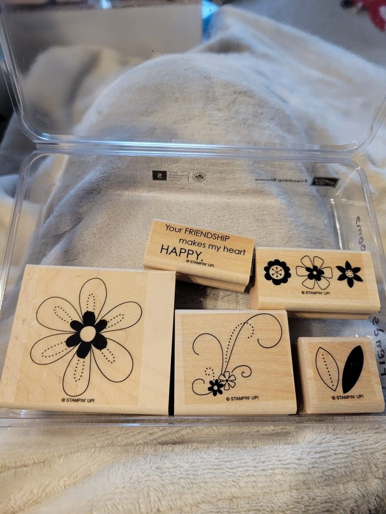 Rubber Stamps Friendship Blooms Stamping Up