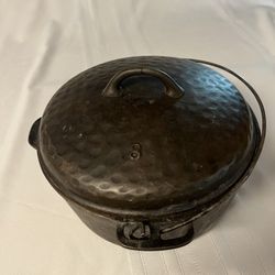 Wagner Ware #8 Sidney “O” Cast Iron Dutch Oven