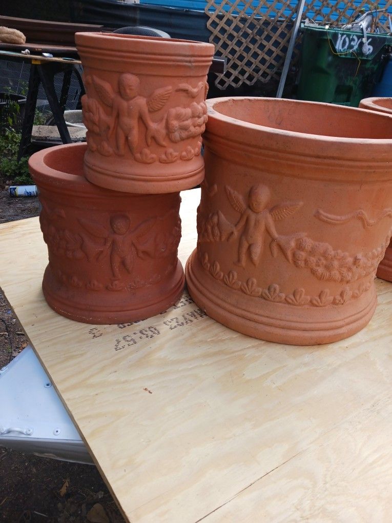 French Potter's Pots