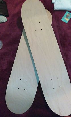 Blank boards