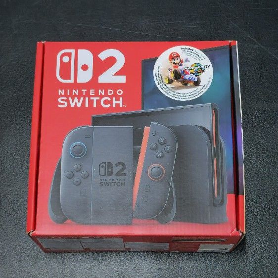 💫 Nintendo Switch 2 Console & Mario-Kart bundle BRAND NEW, IN HAND 🌟