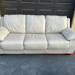 Leather Sofa Bed Set