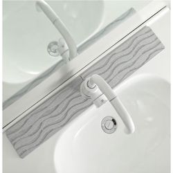 Faucet Mat for Kitchen Sink, 23.6"x 3.9" Fast Drying Diatomite Stone Sink Tray, Kitchen Sink Splash Guard, Water Absorbing Stone Tray for Sink