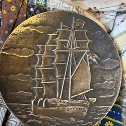 Bronze Danish Sailing Ship