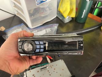 Alpine CDA-9856 Car CD Receiver - Single-DIN 50W x 4 (Tested & Working)