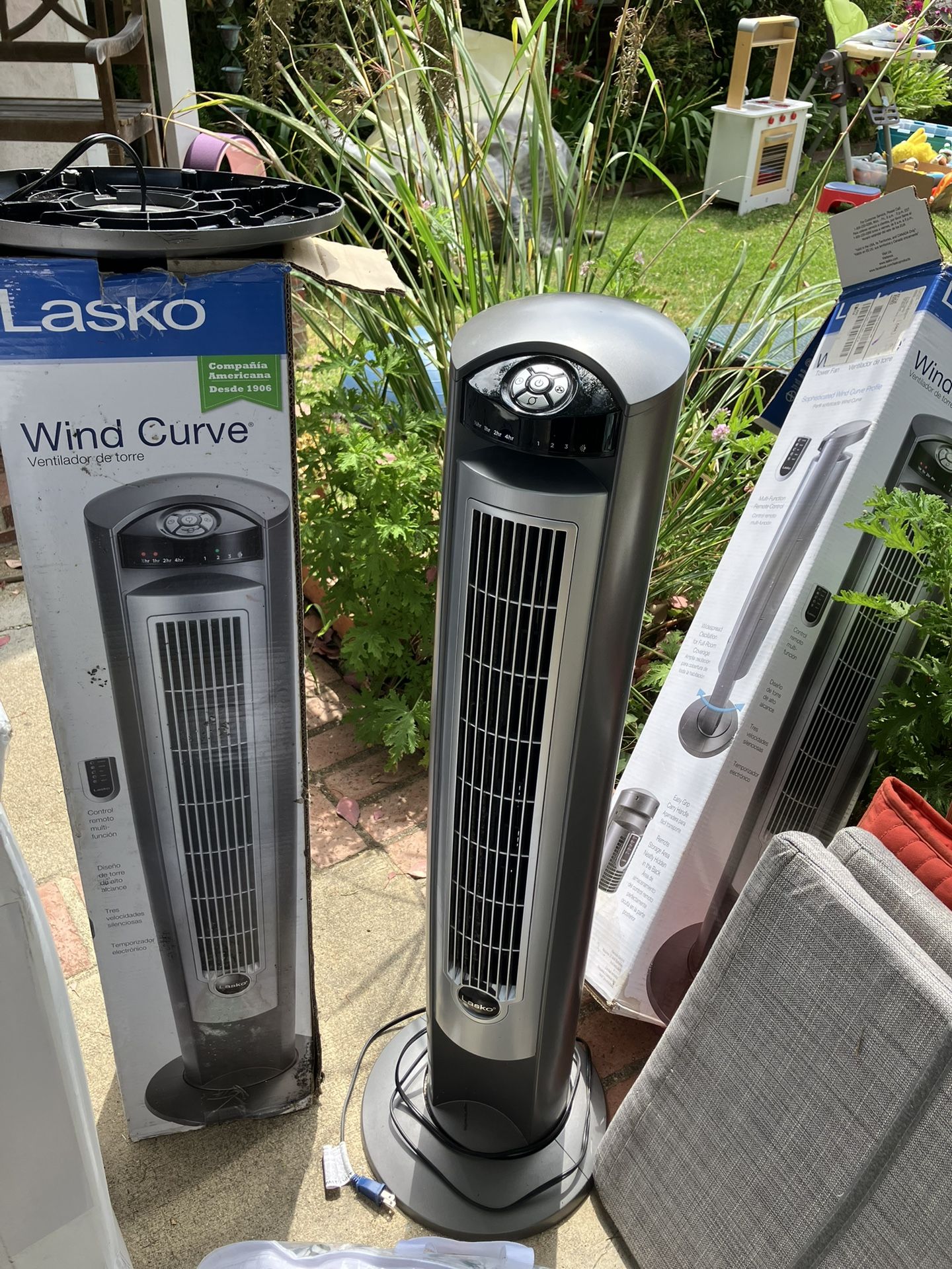 Lask Wind Curve tower fan