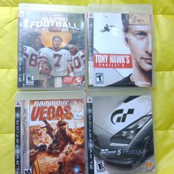PS3 ( Rare Games ) $80. Takes All 4. ( All Have Booklets )