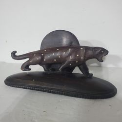 Rare 1950's Jaguar Toothpick Holder