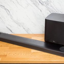LG SJ9 Soundbar And Subwoofer Combo