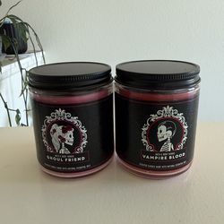 Candles Special Edition Bath & Body Works (Ghoul Friend & Vampire Blood)