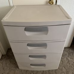 Heavy Duty 4 Drawer Storage-Dresser