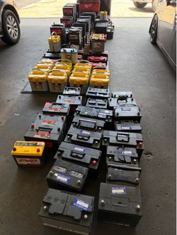 Car Battery 24f H5 34 78 65 48 49 47 H6 H7 51r 94r 86 H8 H9 Truck SUV And Car Batteries with Warranty. $60 + Core. Bateria para cualquier carro COVINA