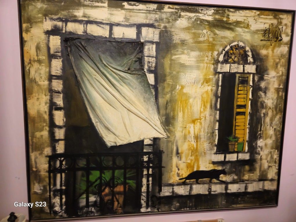 Mario Marino OIL PAINTING AS IS , $950 FIRM Must Pick Up In Afternoon M W F S O