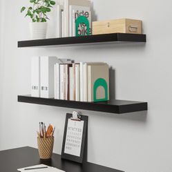 IKEA Black Floating Shelves (3)
