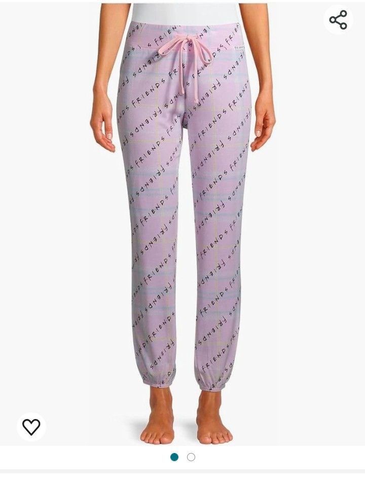 F.R.I.E.N.D.S. Women's Friends Sleepwear Joggers Size XL