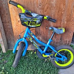Schwinn Valve 12" Kids Bike - Blue & Green