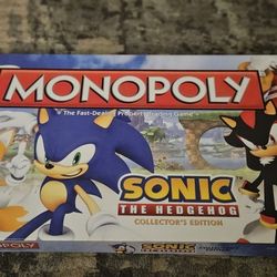 Monopoly Sonic the Hedgehog Collector’s Edition Board Game (2012) 100% Complete!