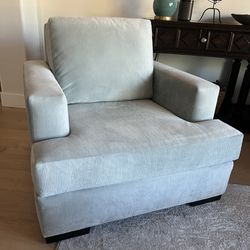 Sofa Armchair Silver 40” X 40” 34” Tall