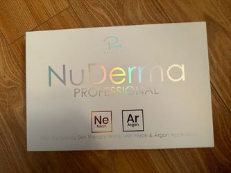 pure nuderma high frequency wand for skincare, wrinkles, acne, anti aging