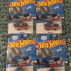 Hot Wheels Mazda RX-3 Tooned Lot (4x) – Sealed – JDM Bundle