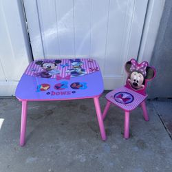 Delta Children, Disney Minnie Mouse Kids Chair Table
