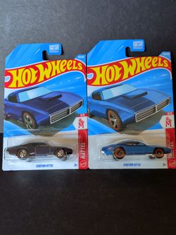Hot Wheels Super Treasure Hunt And Common Custom Otto Bundle -$30 For The Bundle