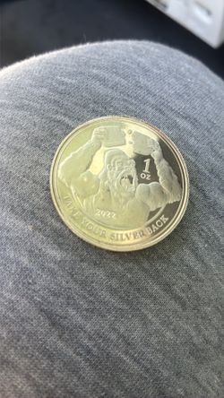 2022 1 troy ounce fine silver round