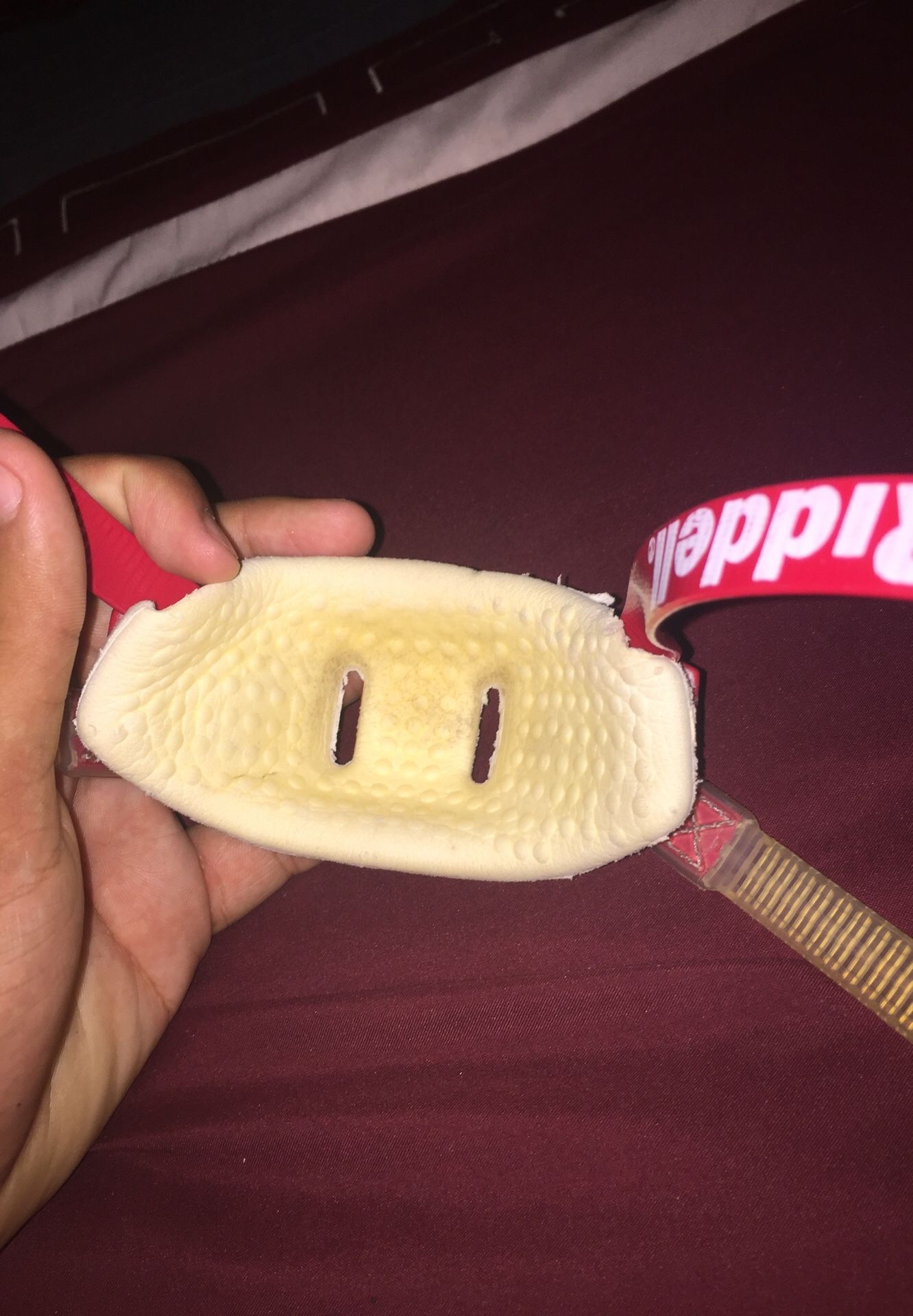 Riddell speedflex chin strap for Sale in Hesperia, CA OfferUp