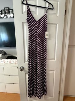 Long, Purple Dress