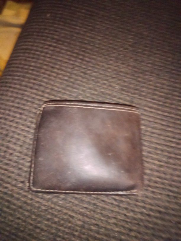 Leather Wallet In Good Condition Asking $10