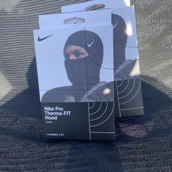 Nike Pro Hyperwarm Hood Football Skimask/ Balaclava Black colorway brand new 100% authentic✅📲📲