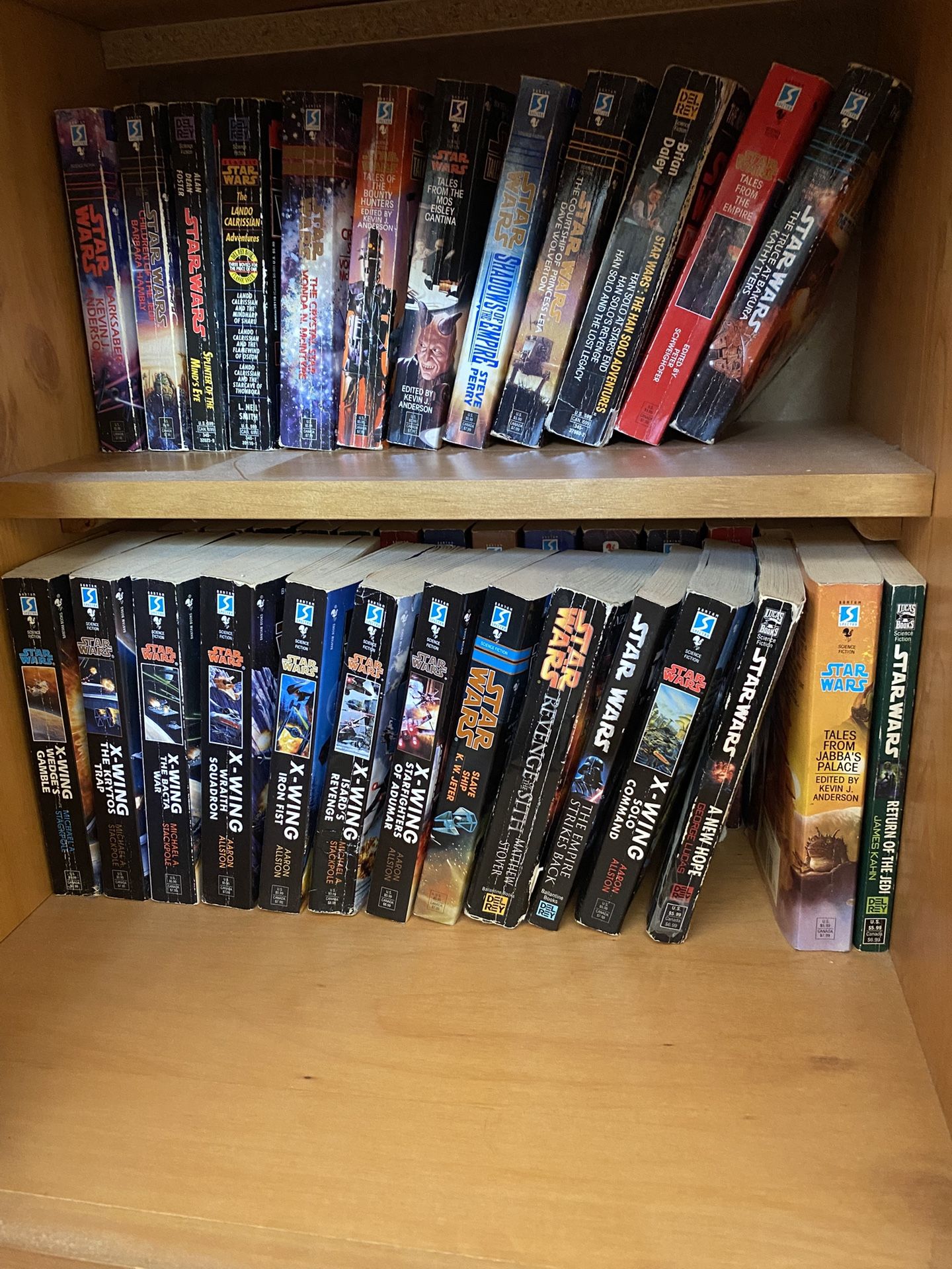 Lot Of 45 Star Wars Books