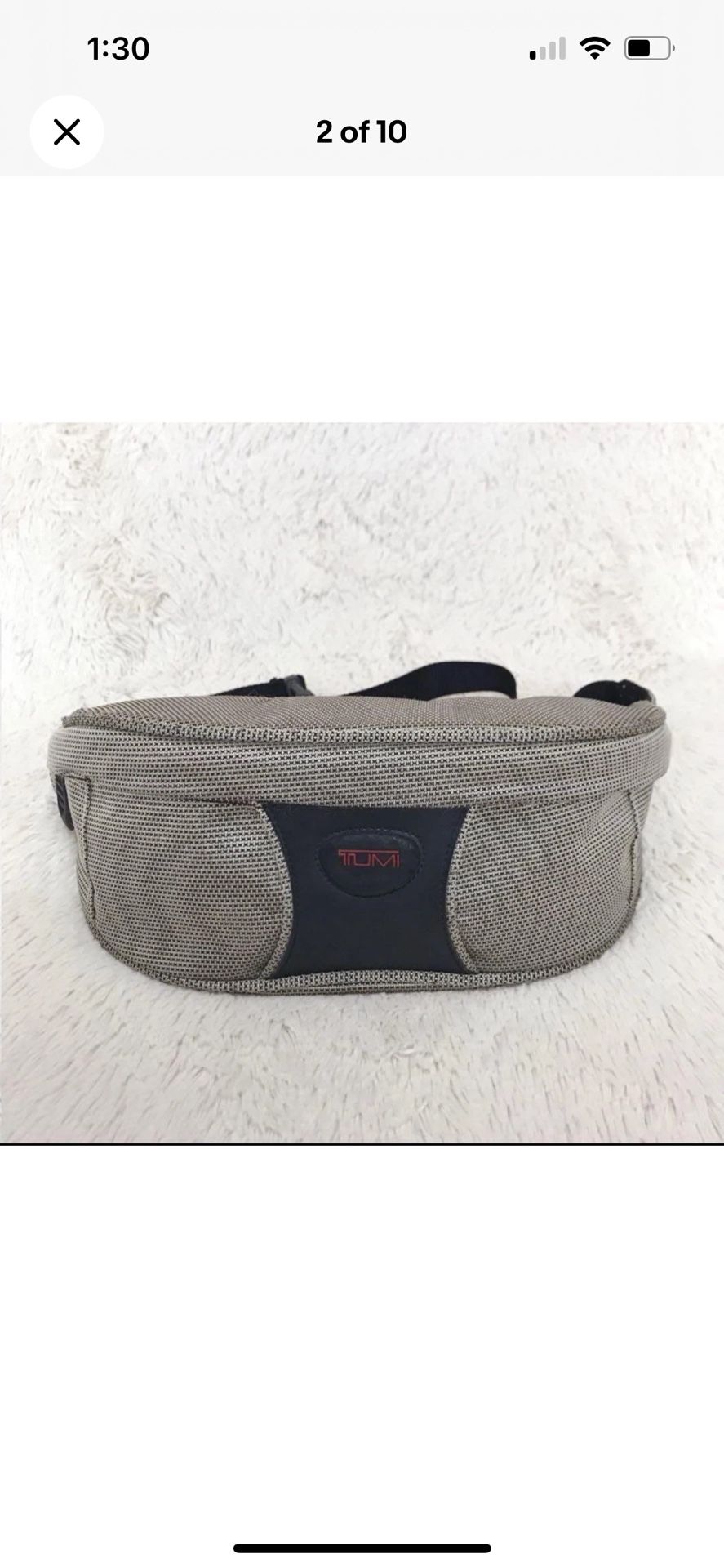 TUMI Crossbody Fanny Pack Brand New