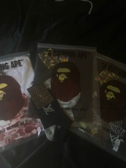 3 bape shirts