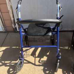 Foldable Blue Walker